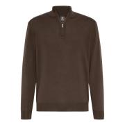 Merino Wool Half Zip Jumper