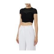 Stilfuld Cropped Top til Kvinder