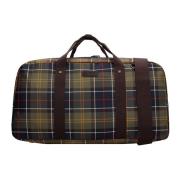 Klassisk Tartan Duffle Taske