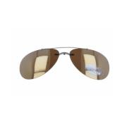 Aviator Solbriller Gyldne Polycarbonat Linser