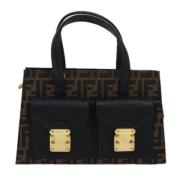 Pre-owned Canvas fendi-tasker