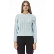 Langærmet Crewneck Monogram Sweater