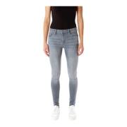 Højtaljede Skinny Fit Jeans