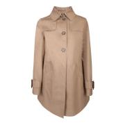 Beige Trenchcoat Elegant Stil