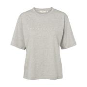 Logo Tee SS - Light Grey Melange