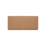 Beige Cow Leather Wallet