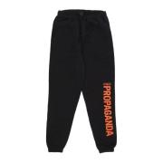 Sort Vertikal Logo Sweatpants