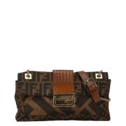 Pre-owned Canvas fendi-tasker