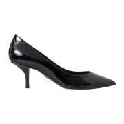 Sort Patent Læder Stiletto Pumps