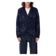 Marine Jacquard Strik Cardigan AW24