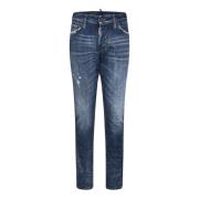 Blå Slim Fit Jeans AW24