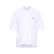 Hvid Polo Tee Top Bright