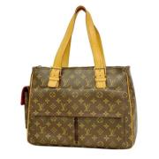 Pre-owned Canvas louis-vuitton-tasker