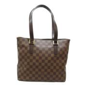 Pre-owned Coated canvas louis-vuitton-tasker