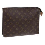 Pre-owned Canvas louis-vuitton-tasker