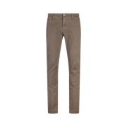 Slim Fit Brun Bukser