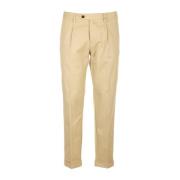 Beige Bukser Pantalone