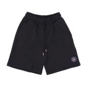 Sort Højtaljet Lang Tracksuit Shorts