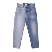 Slim Fit Denim Jeans Two Face