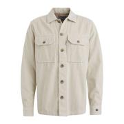 Ribcord Overshirt Solid Shirt