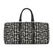 Rejsetaske med jacquard maxi monogram