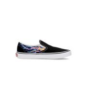 Glow Flames Lavtop Slip-on Sneaker