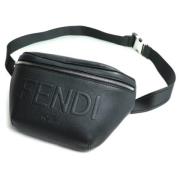 Pre-owned Stof fendi-tasker