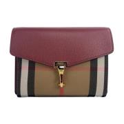 Crimson House Check Crossbody Taske