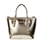 Metallic XS Carryall Top Zip Tote