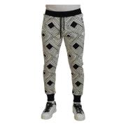 Elegant Monokrom Sport Sweatpants