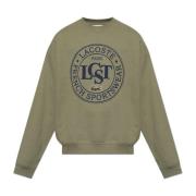 Sweatshirt med logo