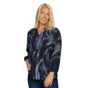 Blå Dorte.Au24 Bluse Top