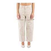 Ivory Straight Leg Pants