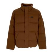 Oversized Puffer Jakke Cacao Wow/Sort