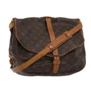 Pre-owned Canvas louis-vuitton-tasker