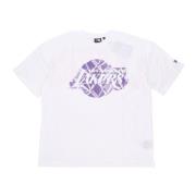 NBA Infill Logo Tee Hvid/Lilla