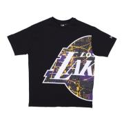 NBA Lakers Logo Tee Sort/Lilla