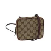 Pre-owned Canvas gucci-tasker