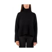 Elegant Dolcevita Sweater til Kvinder