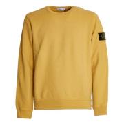 Sennep Børstet Bomuld Fleece Sweatshirt