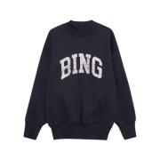 Grå Logo Sweatshirt Bradie Marino