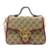 Pre-owned Canvas gucci-tasker