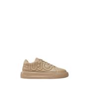 Beige Sneakers Stilfuld Behagelig