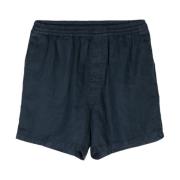 Marineblå Casual Shorts