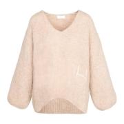 Oversized V-hals Sweater