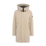 Beige Parka AW24 til mænd