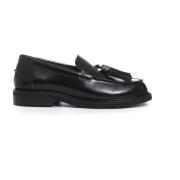 Sort Tassel Loafer Sko