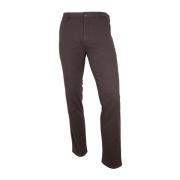 Moderne Fit Chino Bukser Brun