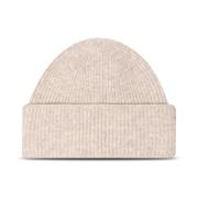 Merino Beanie med Stilfuldt Design