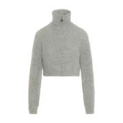 Højhalset Pullover Sweater